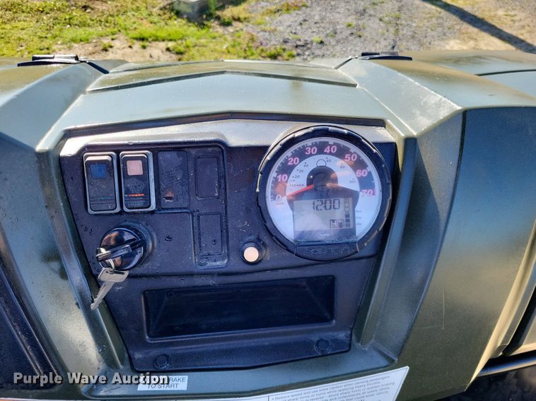 image for item DO3629 2009 Polaris Ranger 700EFI  utility vehicle