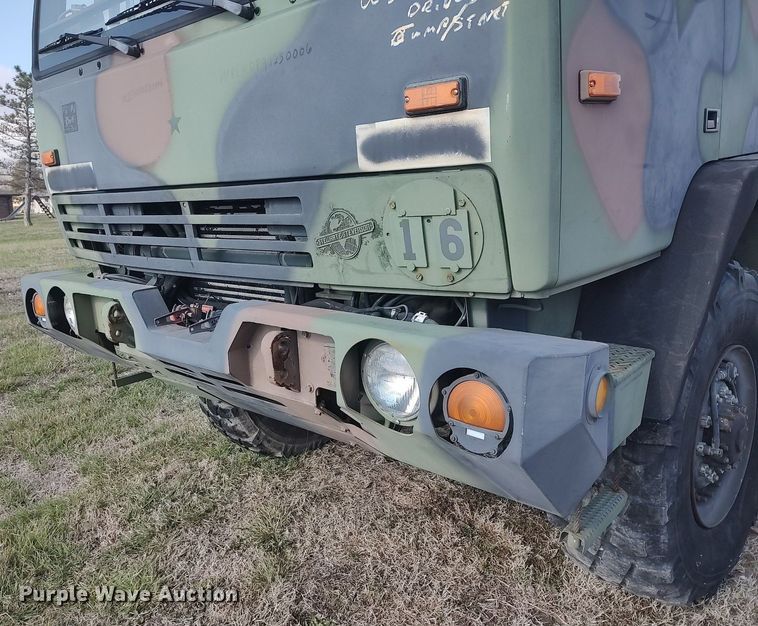 image for item DO3887 2002 Stewart & Stevenson M1083A1  flatbed truck