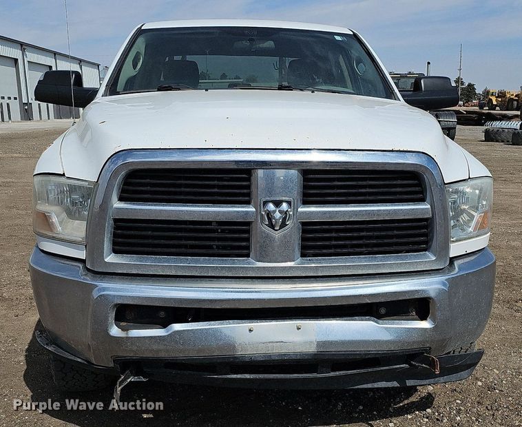 image for item DO4254 2012 Dodge Ram 2500HD  Crew Cab utility bed pickup truck