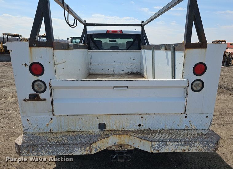 image for item DO4254 2012 Dodge Ram 2500HD  Crew Cab utility bed pickup truck