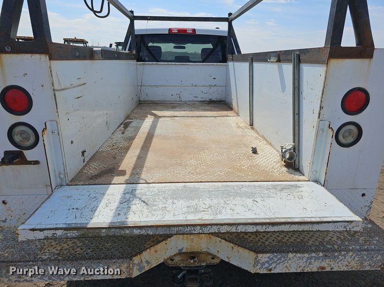 image for item DO4254 2012 Dodge Ram 2500HD  Crew Cab utility bed pickup truck