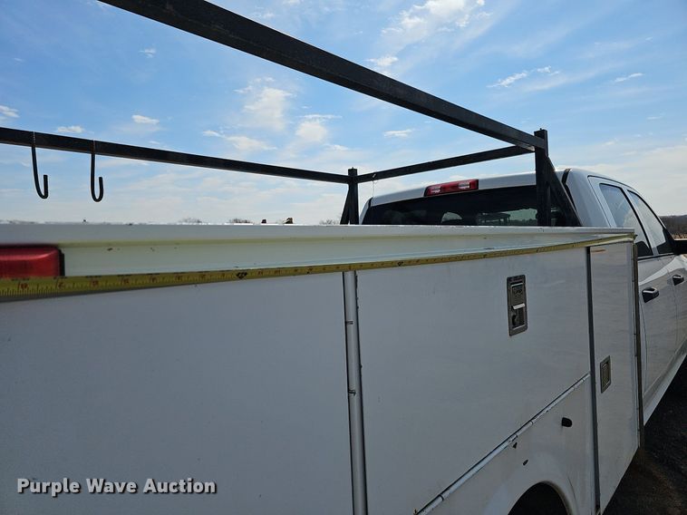 image for item DO4254 2012 Dodge Ram 2500HD  Crew Cab utility bed pickup truck