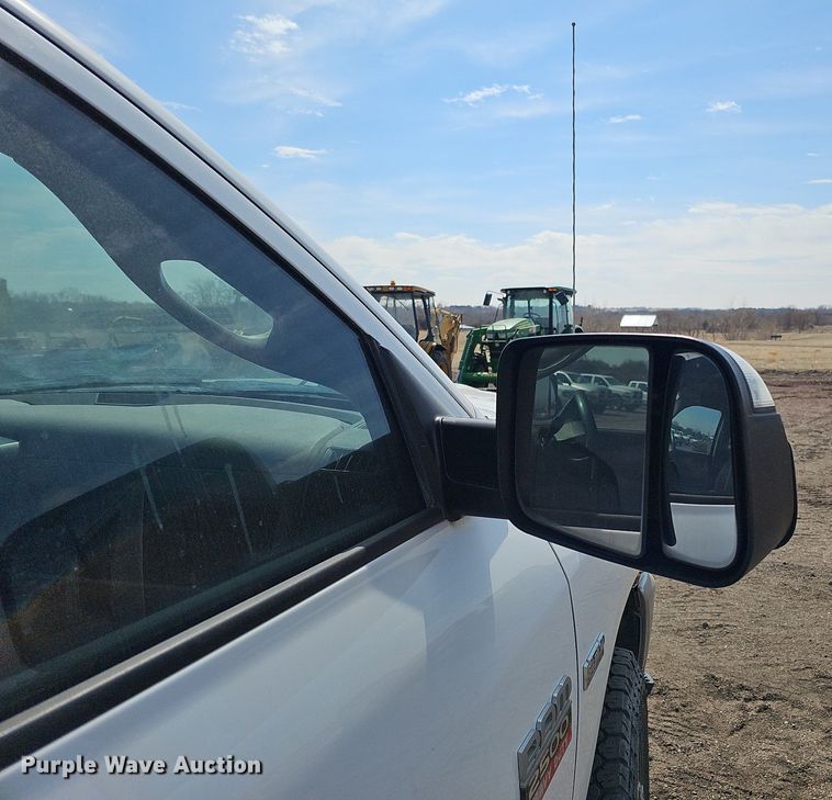 image for item DO4254 2012 Dodge Ram 2500HD  Crew Cab utility bed pickup truck