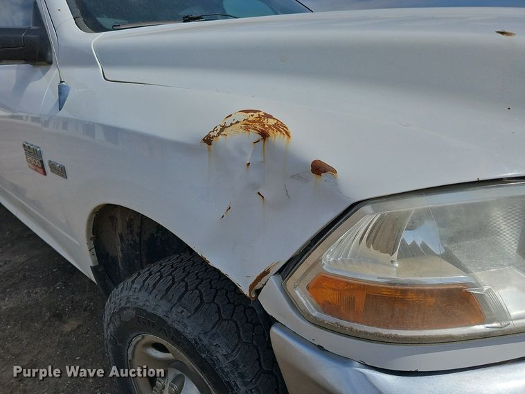 image for item DO4254 2012 Dodge Ram 2500HD  Crew Cab utility bed pickup truck