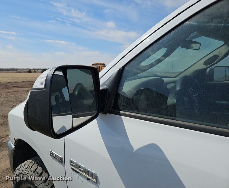 image for item DO4254 2012 Dodge Ram 2500HD  Crew Cab utility bed pickup truck