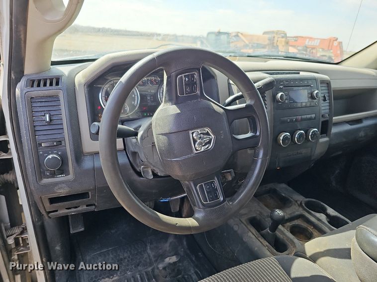 image for item DO4254 2012 Dodge Ram 2500HD  Crew Cab utility bed pickup truck