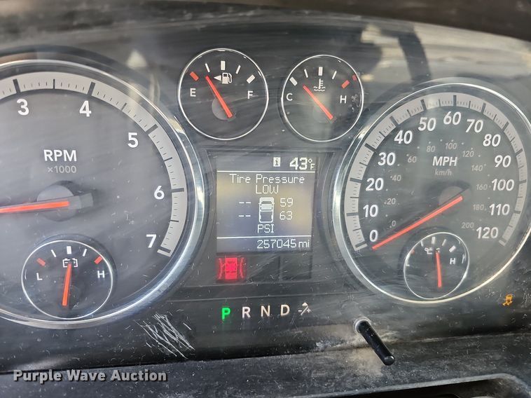 image for item DO4254 2012 Dodge Ram 2500HD  Crew Cab utility bed pickup truck