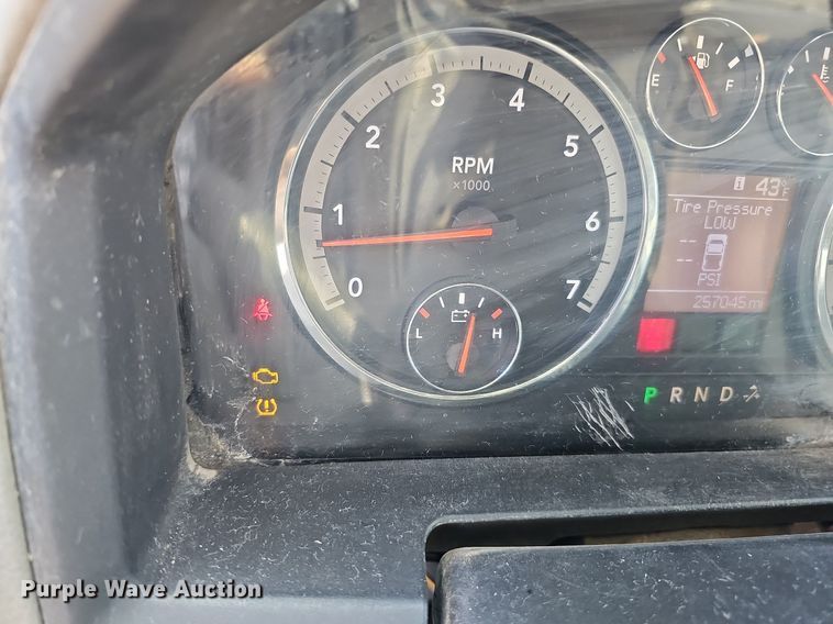 image for item DO4254 2012 Dodge Ram 2500HD  Crew Cab utility bed pickup truck