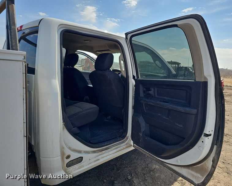 image for item DO4254 2012 Dodge Ram 2500HD  Crew Cab utility bed pickup truck