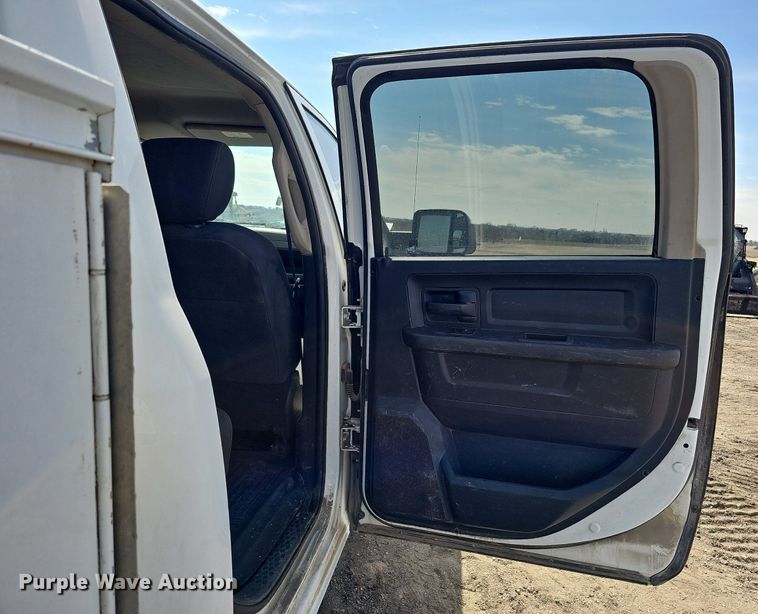 image for item DO4254 2012 Dodge Ram 2500HD  Crew Cab utility bed pickup truck