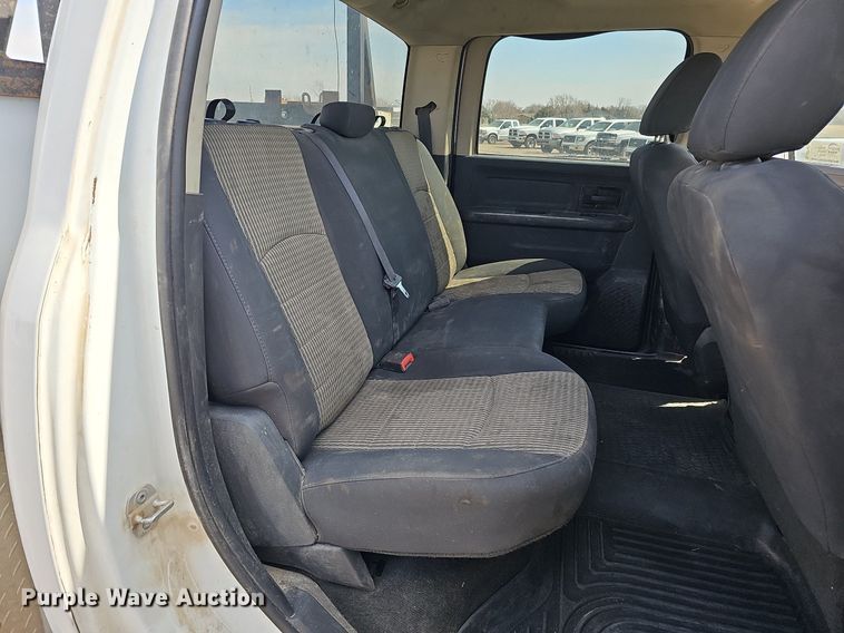 image for item DO4254 2012 Dodge Ram 2500HD  Crew Cab utility bed pickup truck