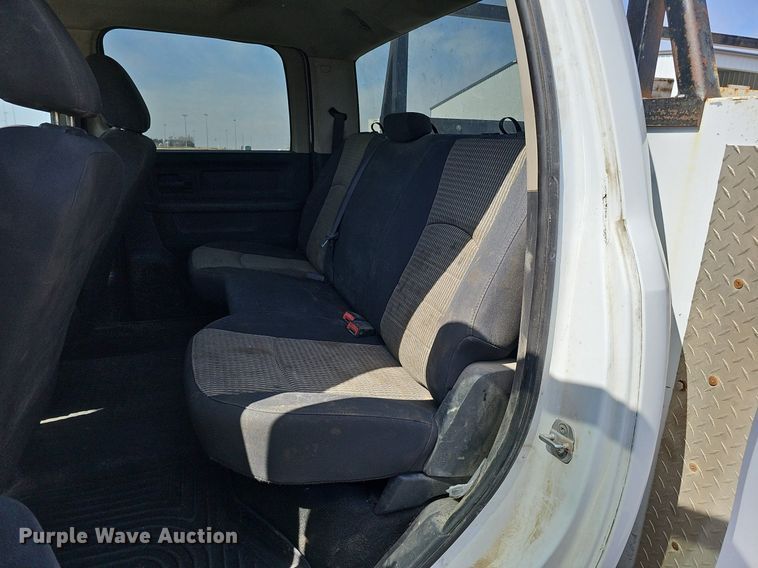 image for item DO4254 2012 Dodge Ram 2500HD  Crew Cab utility bed pickup truck