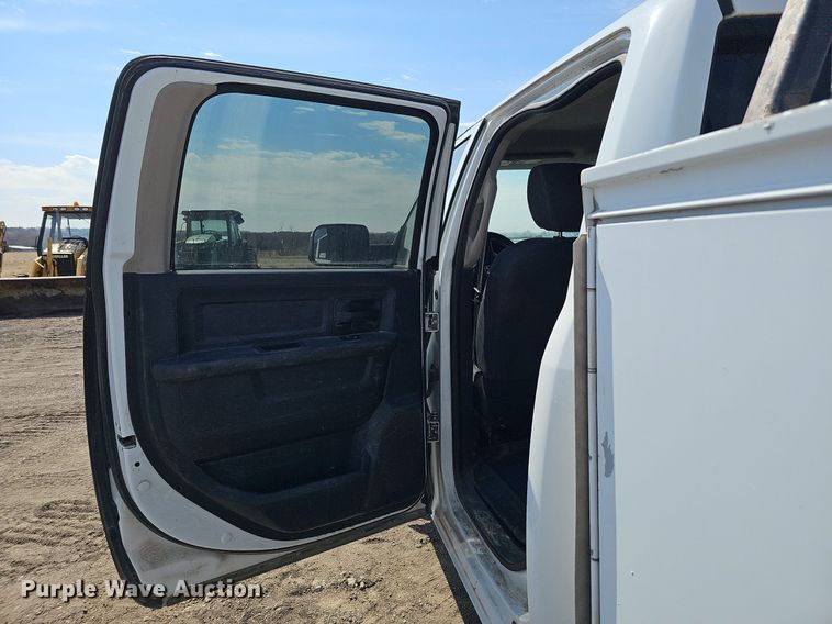 image for item DO4254 2012 Dodge Ram 2500HD  Crew Cab utility bed pickup truck