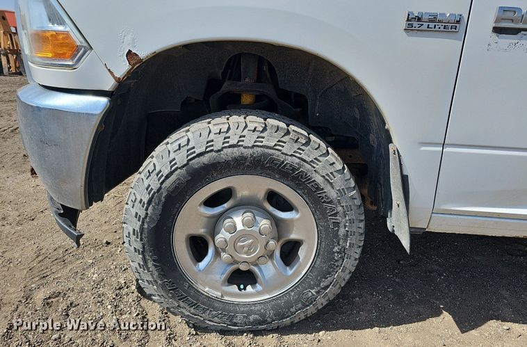 image for item DO4254 2012 Dodge Ram 2500HD  Crew Cab utility bed pickup truck