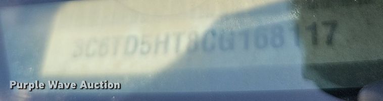 image for item DO4254 2012 Dodge Ram 2500HD  Crew Cab utility bed pickup truck