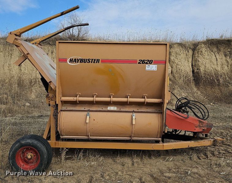 image for item DO4263 Duratech HayBuster 2620  bale processor