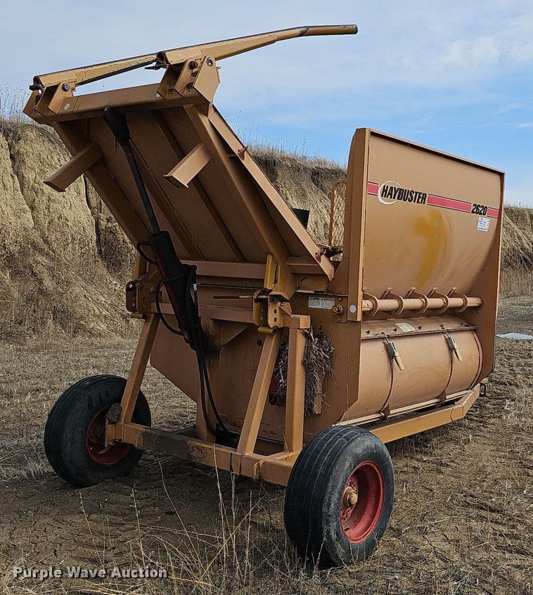 image for item DO4263 Duratech HayBuster 2620  bale processor