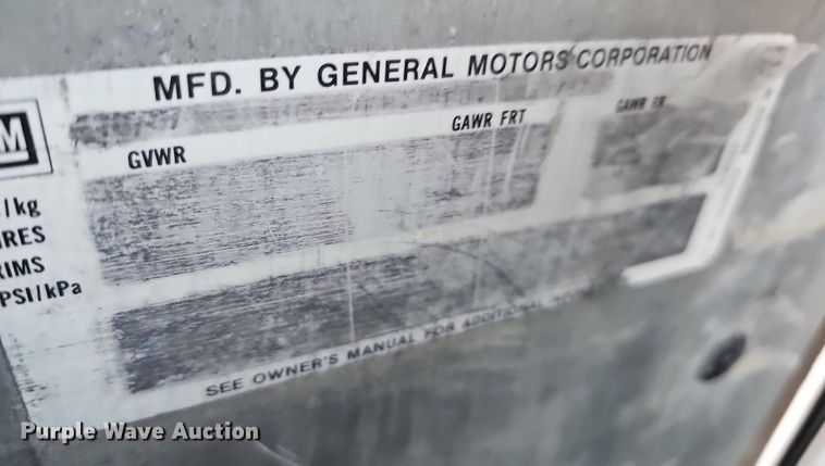 image for item DO4277 1988 Chevrolet P30  food truck