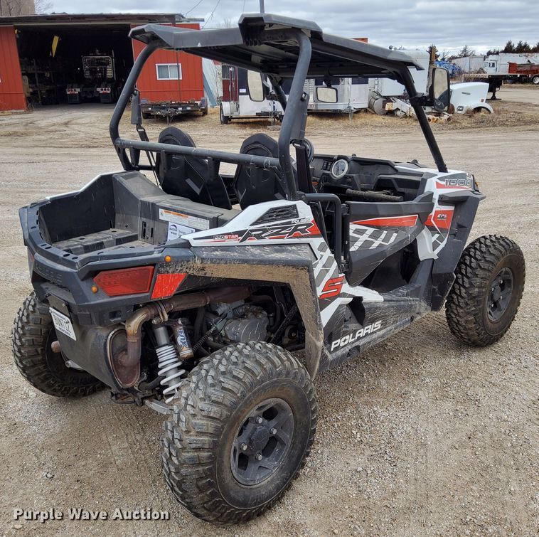 image for item DQ4100 2016 Polaris RZR S 1000  utility vehicle