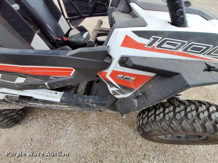 image for item DQ4100 2016 Polaris RZR S 1000  utility vehicle