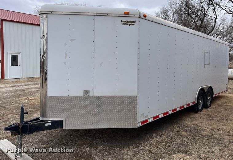 image for item DQ4112 2009 Forest River  enclosed cargo trailer