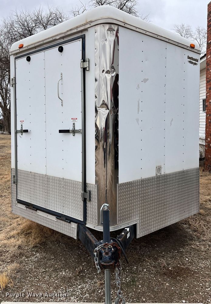 image for item DQ4112 2009 Forest River  enclosed cargo trailer