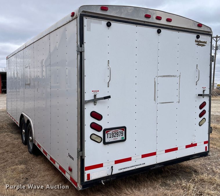 image for item DQ4112 2009 Forest River  enclosed cargo trailer
