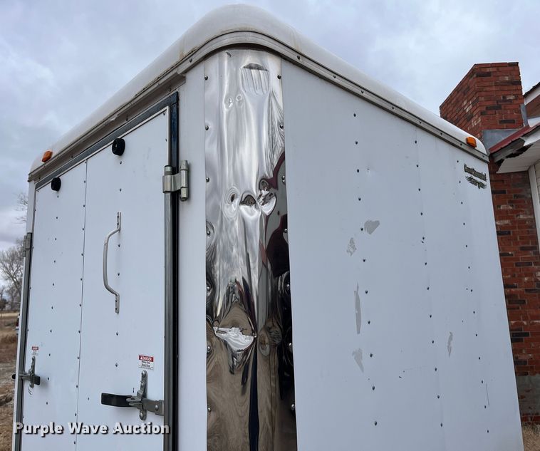 image for item DQ4112 2009 Forest River  enclosed cargo trailer