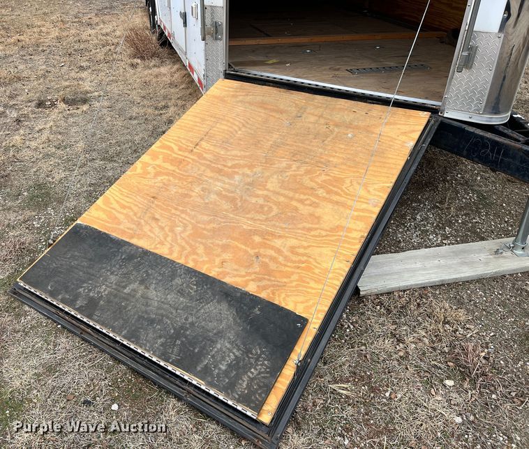 image for item DQ4112 2009 Forest River  enclosed cargo trailer