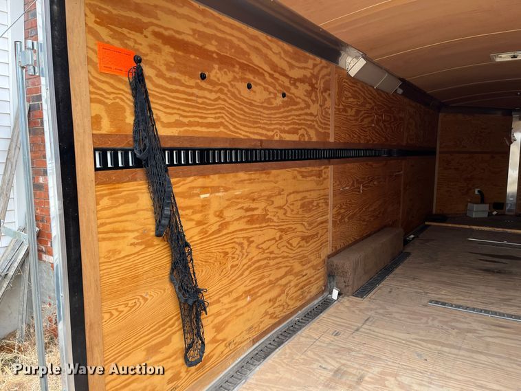 image for item DQ4112 2009 Forest River  enclosed cargo trailer