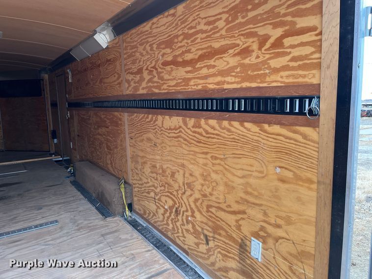 image for item DQ4112 2009 Forest River  enclosed cargo trailer