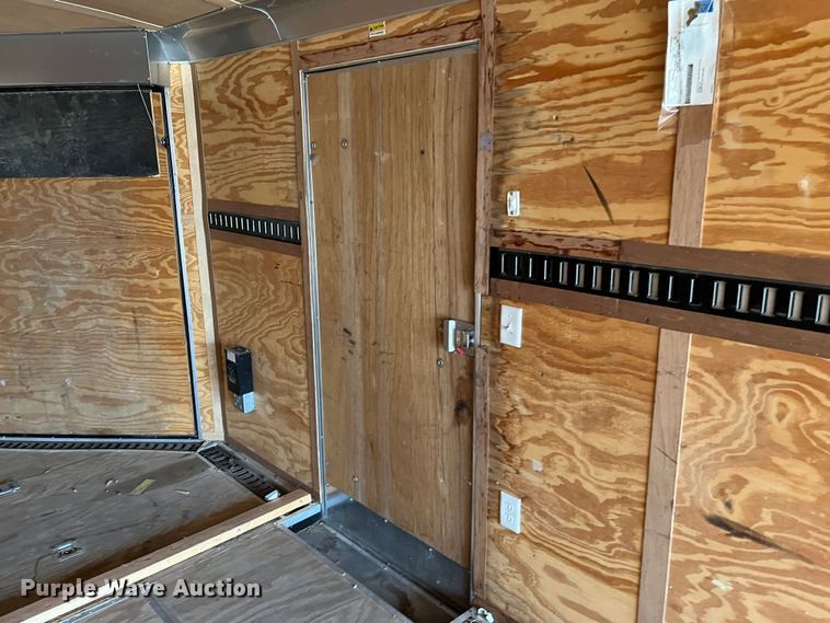 image for item DQ4112 2009 Forest River  enclosed cargo trailer