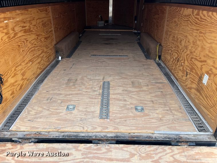 image for item DQ4112 2009 Forest River  enclosed cargo trailer