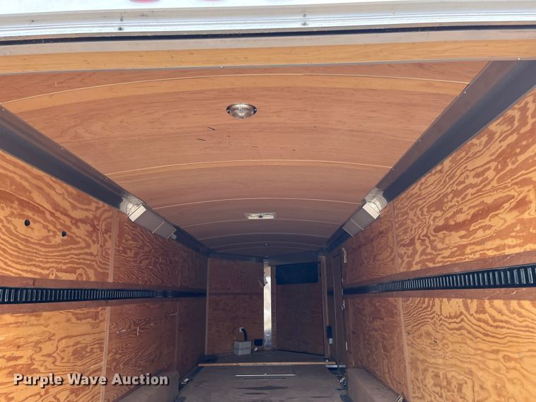 image for item DQ4112 2009 Forest River  enclosed cargo trailer