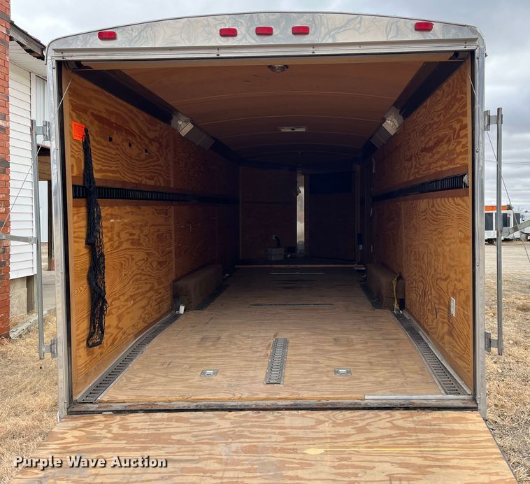 image for item DQ4112 2009 Forest River  enclosed cargo trailer