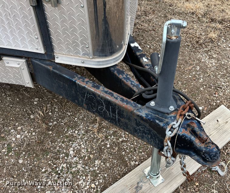 image for item DQ4112 2009 Forest River  enclosed cargo trailer