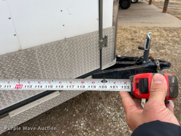 image for item DQ4112 2009 Forest River  enclosed cargo trailer