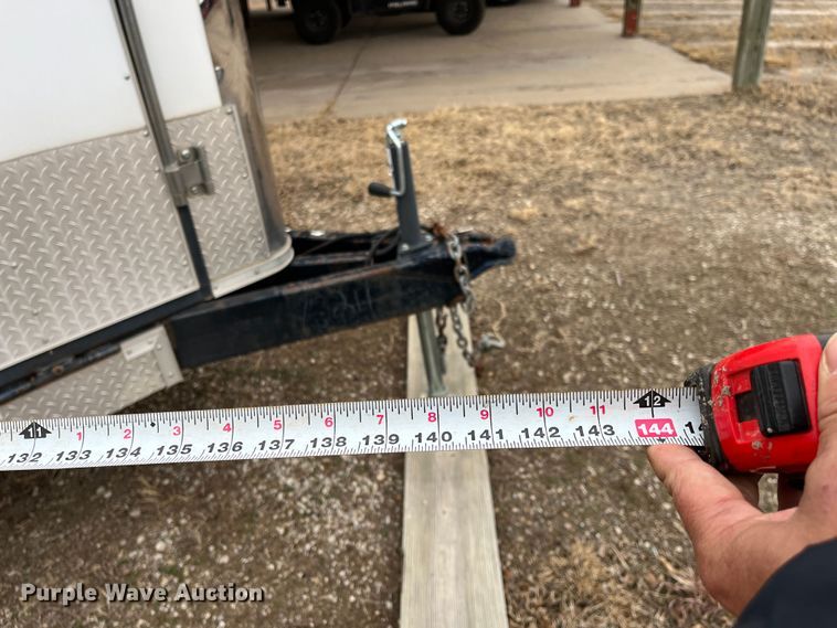 image for item DQ4112 2009 Forest River  enclosed cargo trailer