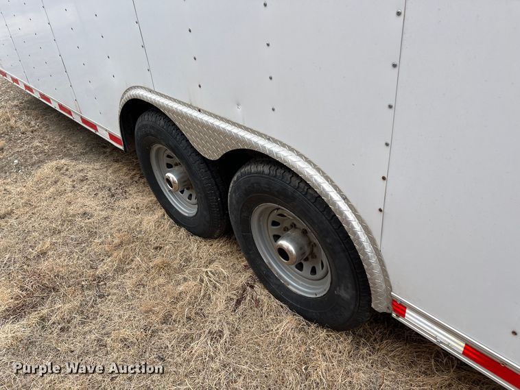 image for item DQ4112 2009 Forest River  enclosed cargo trailer