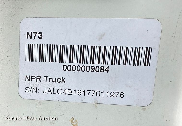image for item DR5069 2007 Isuzu NPR  flatbed truck