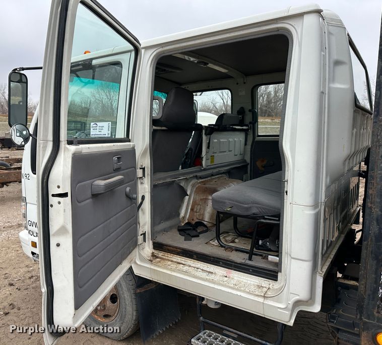 image for item DR5075 2007 Isuzu NPR  flatbed truck