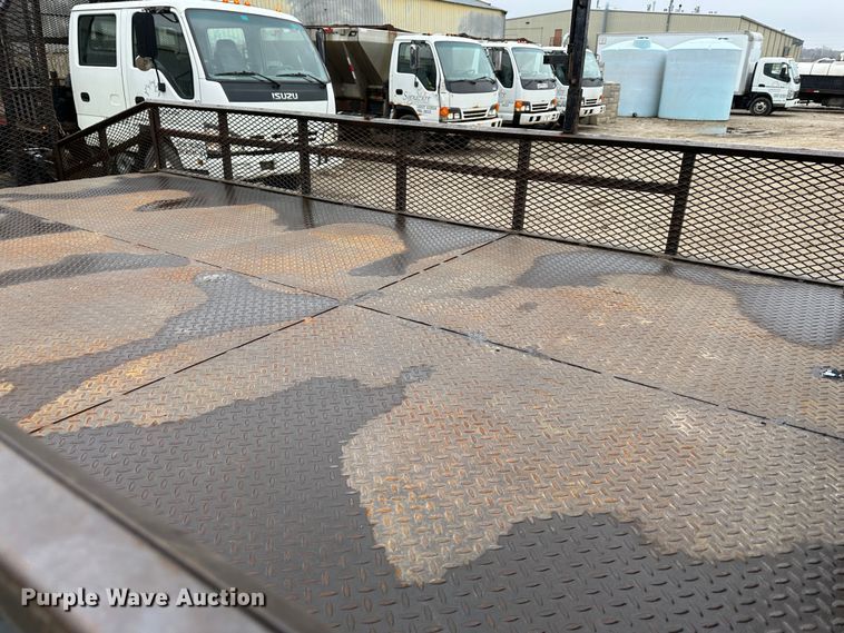 image for item DR5076 2012 Isuzu NPR  flatbed truck