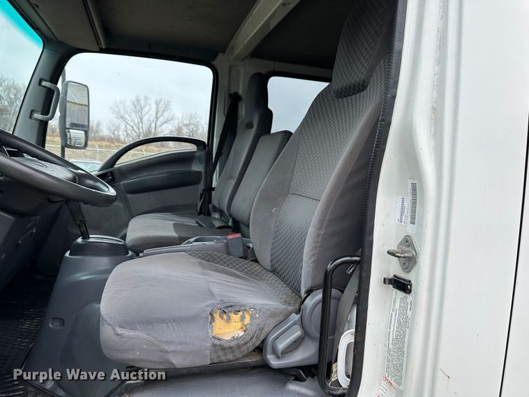 image for item DR5076 2012 Isuzu NPR  flatbed truck