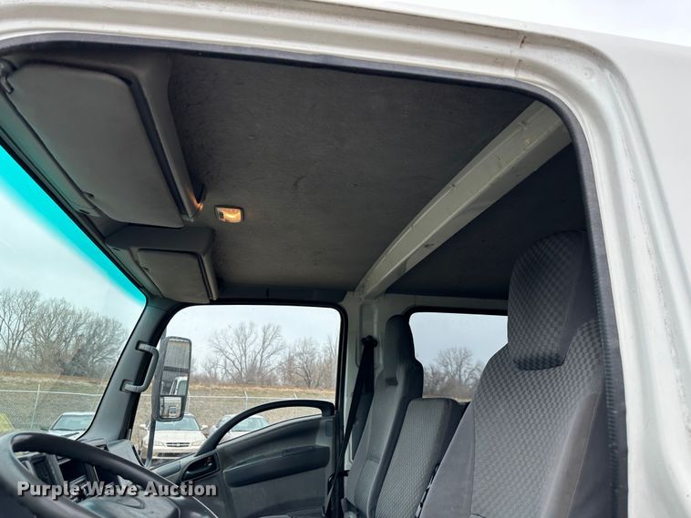 image for item DR5076 2012 Isuzu NPR  flatbed truck