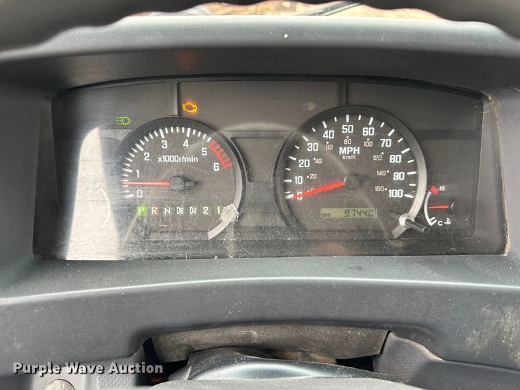 image for item DR5076 2012 Isuzu NPR  flatbed truck