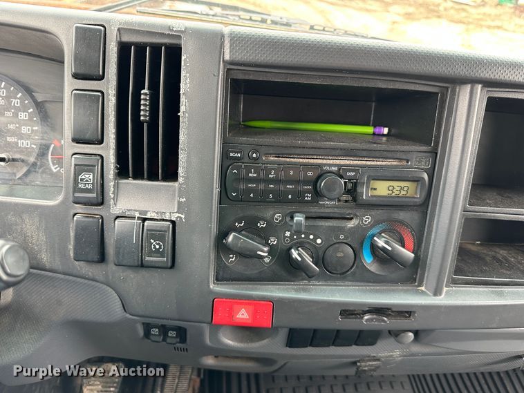 image for item DR5076 2012 Isuzu NPR  flatbed truck