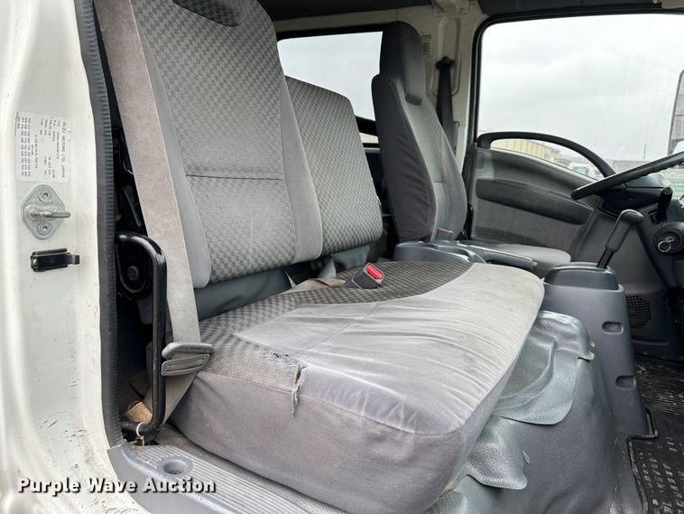 image for item DR5076 2012 Isuzu NPR  flatbed truck