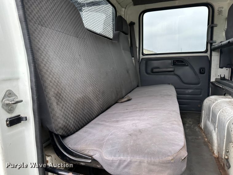 image for item DR5076 2012 Isuzu NPR  flatbed truck