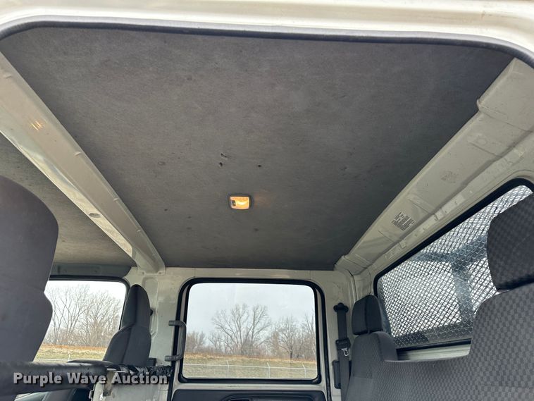 image for item DR5076 2012 Isuzu NPR  flatbed truck