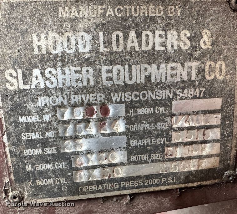 image for item DR5102 Hood 7000  log loader